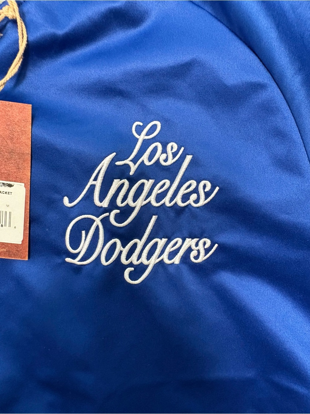 Born and Raised x Mitchell & Ness Los Angeles Dodgers Satin Jacket size Medium - Picture 5 of 8